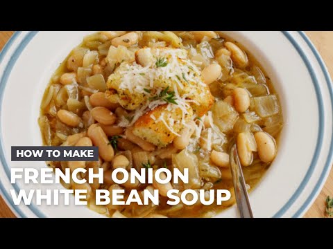 How to Make Crock Pot White Bean French Onion Soup