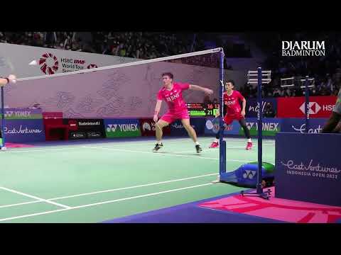 Highlight Match - Leo R CARNANDO/Daniel MARTHIN vs Fabien DELRUE/W VILLEGER | Indonesia Open 2022