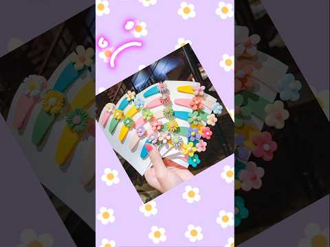 How to make PINTEREST style Cutest hair clips at home🤪 #shorts #art #DIY @Ayushi25club