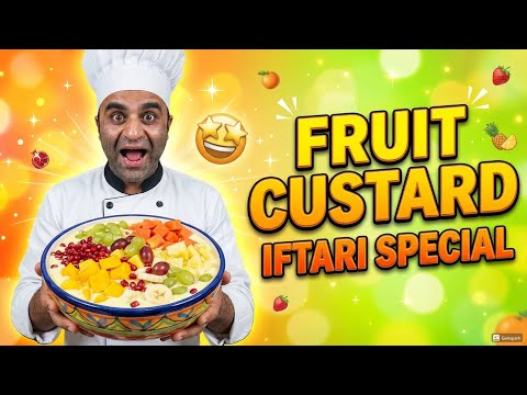 Fruit Custard Mix Iftari Special So Healthy & Delicious 