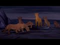 Il Re Leone Simba Si Confronta Con Scar