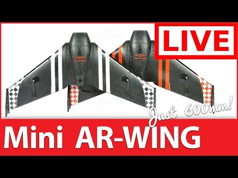 600mm of EPP Yummyness? - Mini AR Wing LIVE Unboxing 📦 by Sonicmodell
