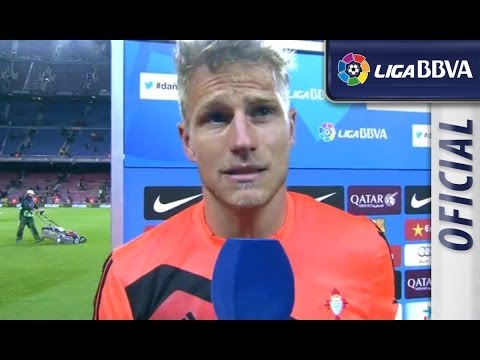 Entrevista | Interview Yoel tras el FC Barcelona (3-0) Celta de Vigo - سلتيك برشلونة - HD
