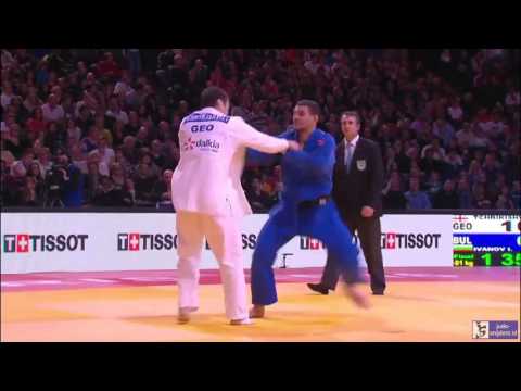 Judo 2016 Grand Slam Paris: Tchrikishvili (GEO) - Ivanov (BUL) [-81kg] final