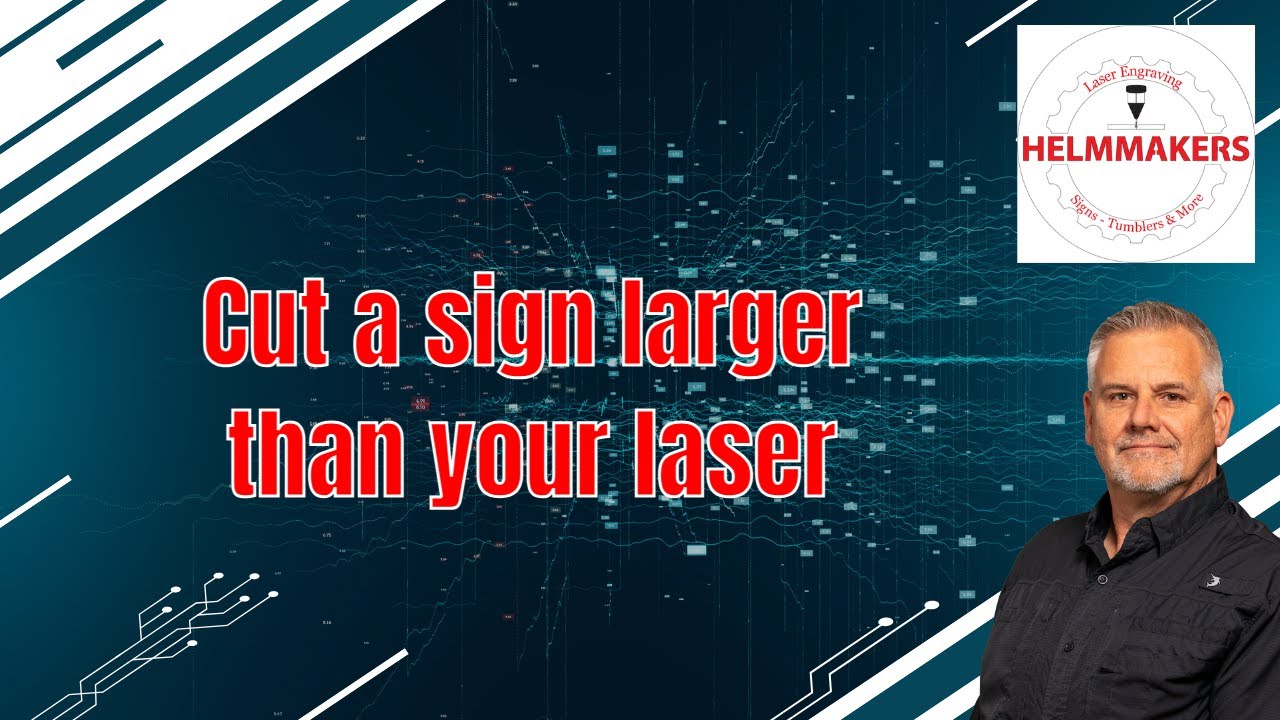 Printing Bigger Signs Than Your Laser Can Handle With Pass-through Tech!