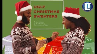 UGLY CHRISTMAS SWEATERS Card Drafting Game / How to Play / Review / Playthrough