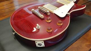 Video thumbnail for ESP KIRK HAMMETT METALLICA SIGNATURE LTD KH-DC DOUBLE CUTAWAY FLAME TOP GUITAR UP CLOSE VIDEO REVIEW by Essex Recording Studios