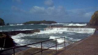 Stormy Weather at Mullion Cove