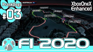 #03【F1 2020 Rd.1】予選！【大型犬の実況】【パッドで頑張る】【難易度74】