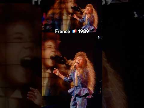 France 1989 - Nathalie Paque - J’ai vole la vie #eurovision #france