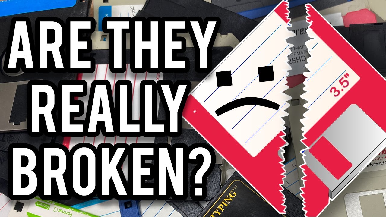 Testing 100 Broken Floppy Disks – Are They Really Damaged?