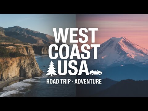 West Coast USA Road Trip : From California to Washington | Scenic Adventure!