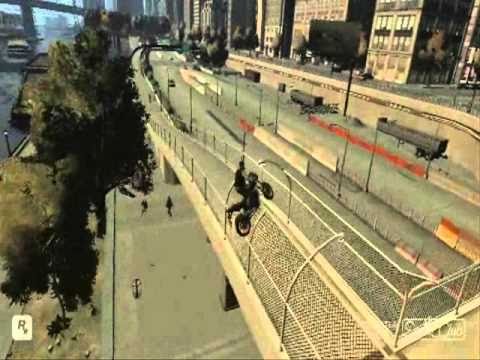 GTA 4 : Stunts in Liberty City.