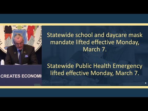 NJ Schools No COVID–19 Face Masks Required