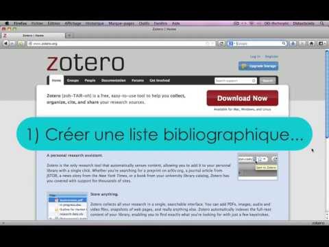 comment installer zotero