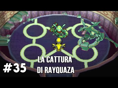 Pokemon Heart Gold (ITA) 35 - LA CATTURA DI RAYQUAZA