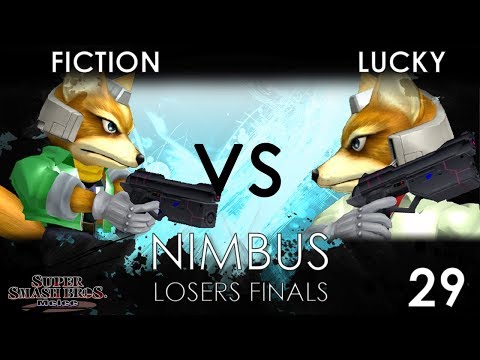 Nimbus #29- Fiction (Fox) VS DIGNITAS | Lucky (Fox) - SSBM Losers Finals