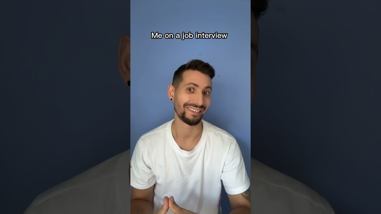 When you lie on your CV but still get the job 😂 #comedy #funny #jobinterview #resume