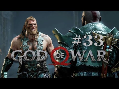 God of War [PS4] Ep. 33 Piece of Chisel / King Rockbeard BOSS / Magni and Modi BOSS