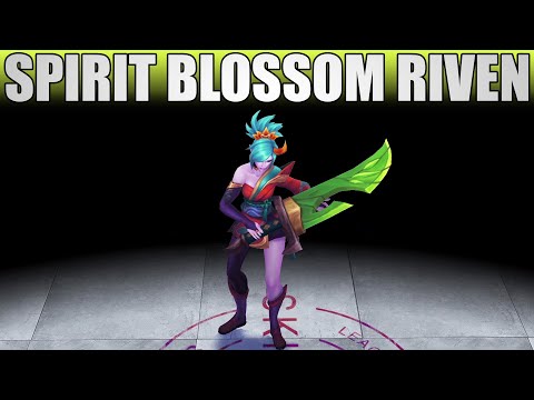 Spirit Blossom Riven Ruby Chroma - League Of Legends