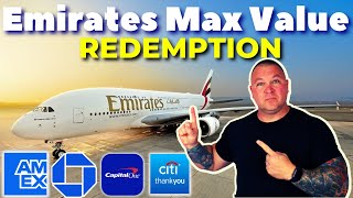 Maximum Value Redemption Emirates Airlines