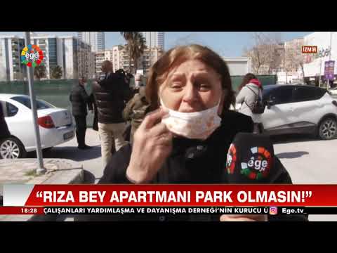 “RIZA BEY APARTMANI PARK OLMASIN!”