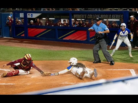 2021/06/03 #10 Florida State vs #2 UCLA - WCWS - Game #4 -