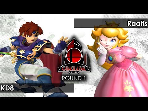 Melee: 937 | KD8 (Roy/Young Link) V Raalts (Peach) - Obelisk 61 Tournament SSBM