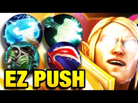 Vurtune Invoker Dota 2 - Maelstrom First Item, Pushing Style