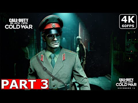 Call of Duty Black Ops Cold War Gameplay Walkthrough Part 3 [4K 60FPS] No Commentary