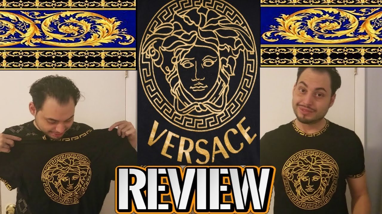 Watch video Versace Gold Black Shirt Review Now Versace Gold Black Shirt Review
