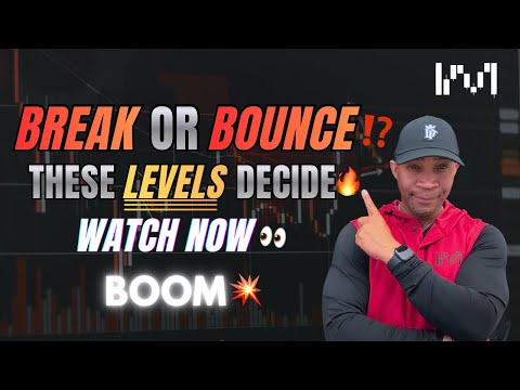 BREAK OR BOUNCE⁉️ THESE LEVELS DECIDE 🔥