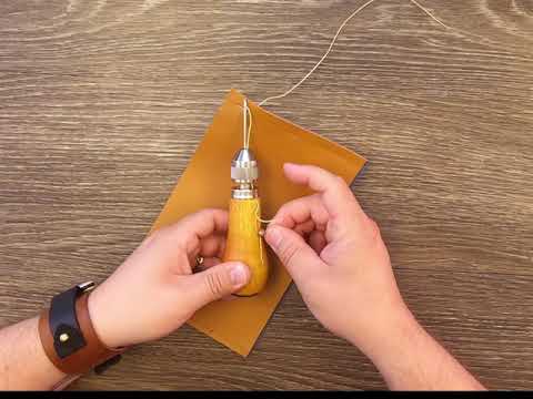Hand Sewing with the Speedy Stitcher Sewing Awl