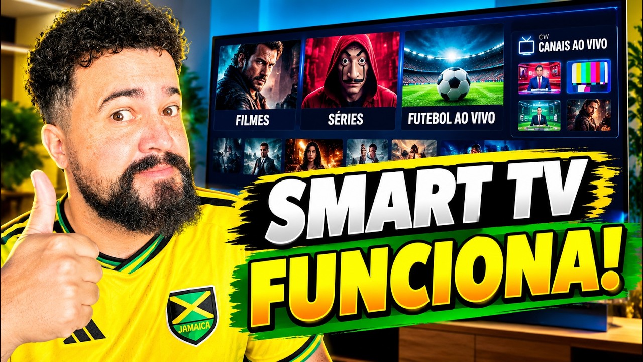📺 IPTV PARA SMART TV – FILMES, SÉRIES E FUTEBOL AO VIVO