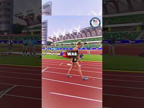 Pregnant athlete dominates Olympic Trials heptathlon 👀 #trackandfield