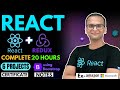 🚀🔥 React & Redux Complete Course (2024) with Projects | Notes | Free Certification