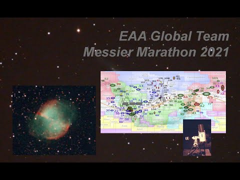 [12-hr. Version] EAA Global Team Messier Marathon 2021 -