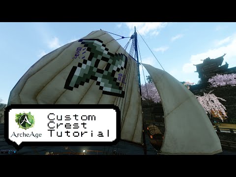 Archeage: Tutorial - How to Make a Custom Crest