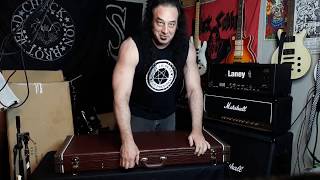 Video thumbnail for Chuck Lazaras opens a Hallmark Guitars 65 Custom! by Chuck Lazaras