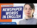 Journalism/Newspaper Vocabuary | Learn English Vocabulary for Beginners