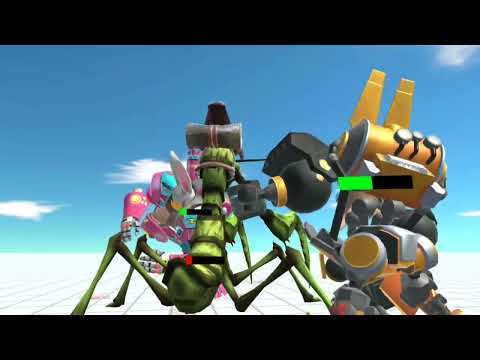 New units vs Giant Invertebrates - Animal Revolt Battle Simulator