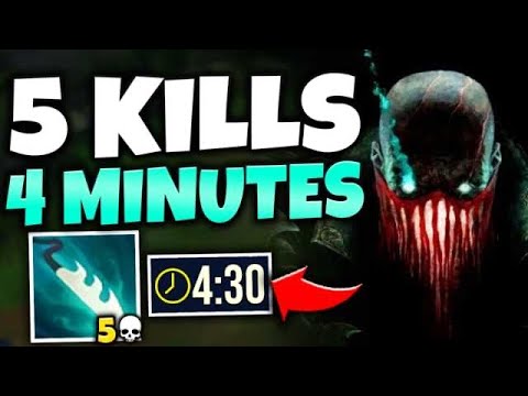 I HAD 5 KILLS BY 4 MINUTES WTF?! INSANE CHALLENGER PYKE POP OFF - League of Legends