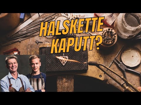 Professionelles Löten in der Goldschmiede: Reparatur von zerrissenen Ketten💎