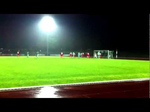 Eckball für den TSV Köngen im Regen