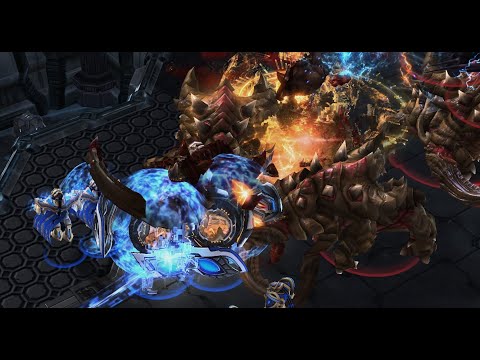 Serral (Z) vs ShoWTimE (P) on  Lightshade - StarCraft 2 -2021