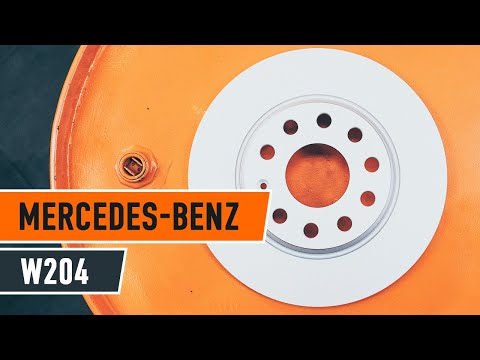 Wie MERCEDES-BENZ C W204 Bremsscheiben hinten und Bremsbeläge wechseln TUTORIAL | AUTODOC