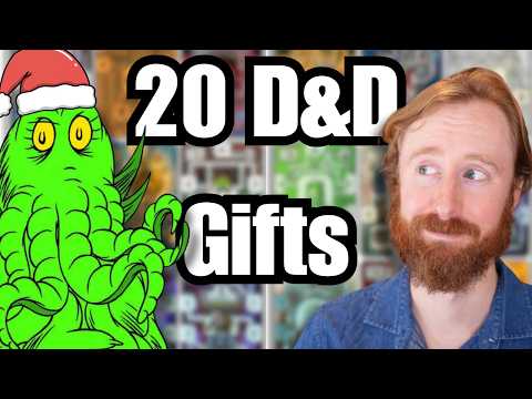 20 FUN GIFT IDEAS for D&D (Players and DMs)