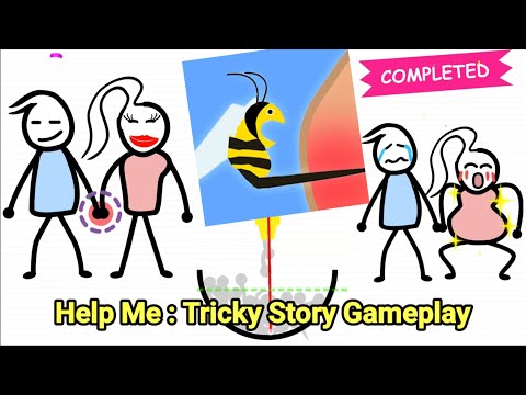 Help Me : Tricky Story Game All Levels Gameplay | Level 1-27 - YouTube