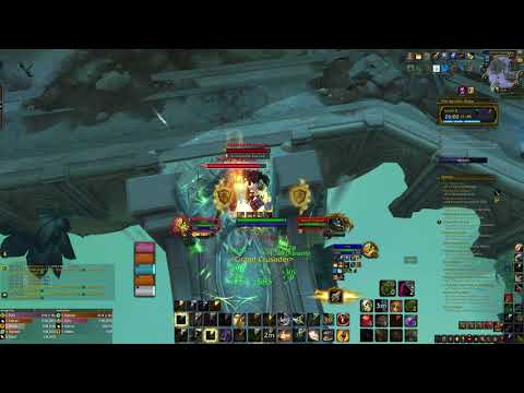 Necrotic Wake +8 Prot Paladin PoV (in time pug group +2 mythic plus)