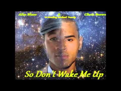 Aloe Blacc & Chris Brown VS Bradley Michael Tweedy -  So Don't Wake Me Up (Audio)